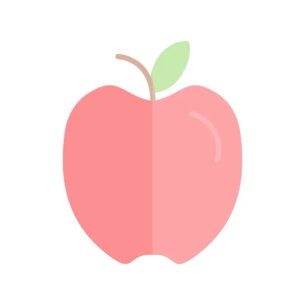 Appleフラットライトベクトルアイコンデザイン — ストックベクタ