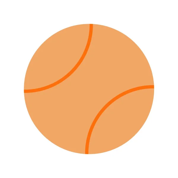 Ball Flat Vector Icon Desig — Stockvektor