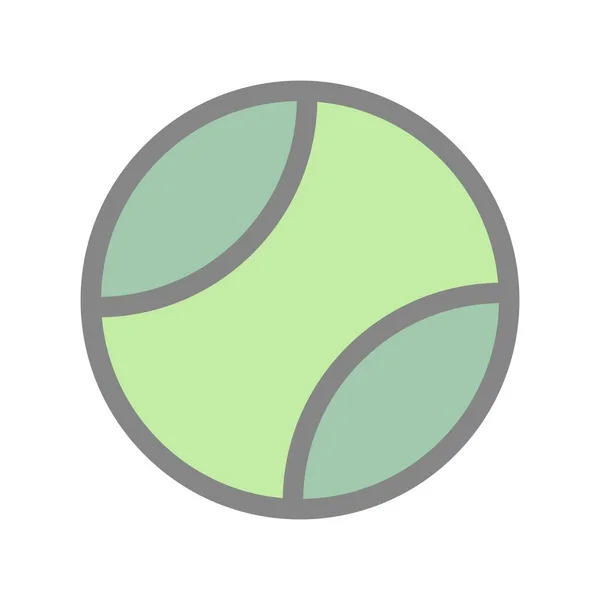 ボール充填ライトベクトルアイコンデザイン — ストックベクタ