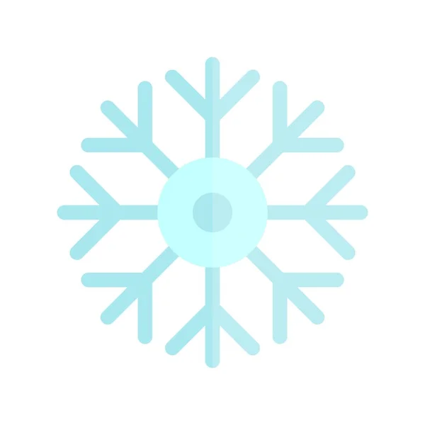 Snow Flat Light Vector Icon Desig — Stockový vektor