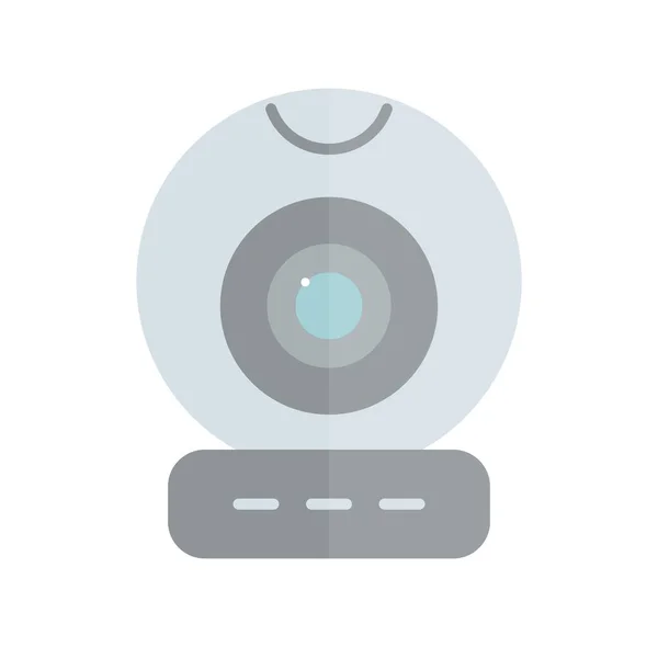 Webcam平面光矢量图标设计 — 图库矢量图片