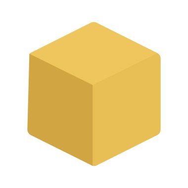 Kutu Düz Vektör Simgesi Tasarımı