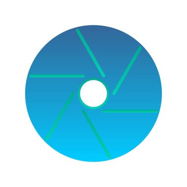 Düz Gradyan Vektör Simgesi Tasarımı 'nı çek