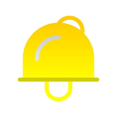 Halka Düz Gradyan Vektör Simgesi Tasarımı