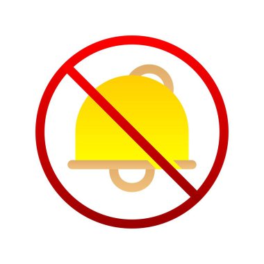 Düz Gradyan Vektör Simgesi Tasarımı Bildirimi