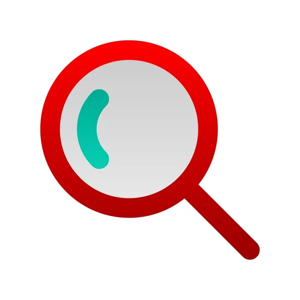 Search Flat Gradient Vector Icon Desig — Stock Vector