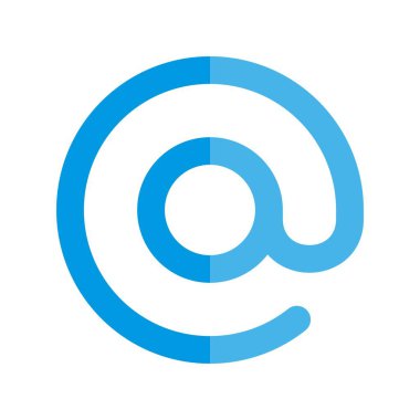 Düz Işık Vektör Simgesi Desig 'de