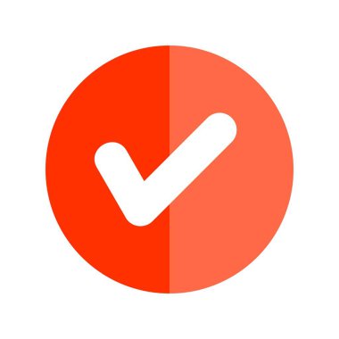 İşaretleme Kutusu Düz Işık Vektörü Simgesi Tasarımı