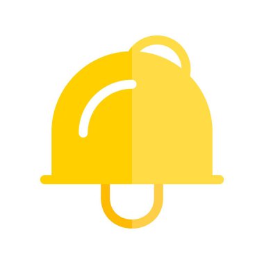 Halka Düz Işık Vektörü Simgesi Tasarımı