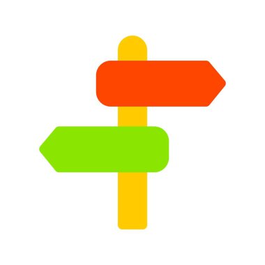 Düz Vektör Simgesi Tasarımı İmzala