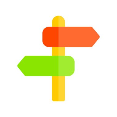 Düz Işık Vektörü Simgesi Tasarımı İmzala