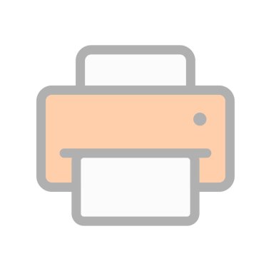 Doldurulmuş Işık Vektörü Simgesi Tasarımı Yazdır