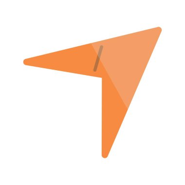 Düz Işık Vektörü Simgesi Tasarımı Gönder