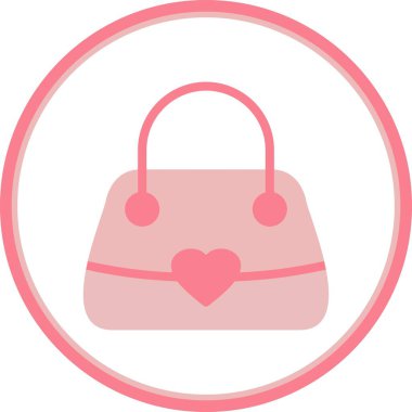 Kadınlar Düz Çember Vektör Simgesi Tasarımı