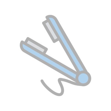 Saç Süzgeci Işık Vektörü Simgesi Tasarımı