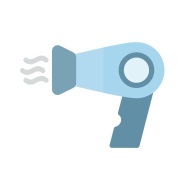 Üfleme Düz Işık Vektörü Simgesi Tasarımı