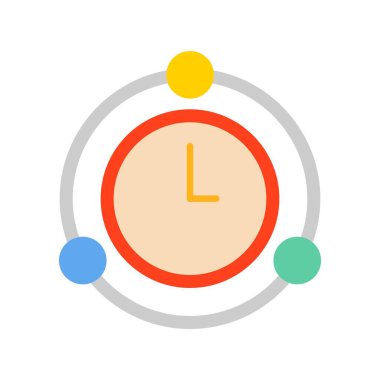 Son teslim tarihi Düz Vektör Simgesi Desig