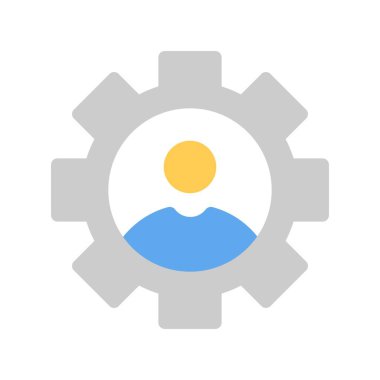 Kullanıcı Düz Vektör Simgesi Tasarımı