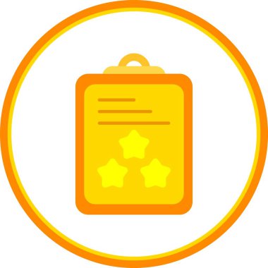 Kaliteli Düz Çember Vektör Simgesi Tasarımı