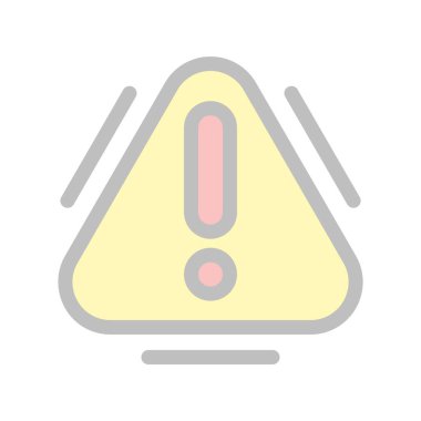 Dolu Işık Vektörü Simgesi Tasarımı Alarmı