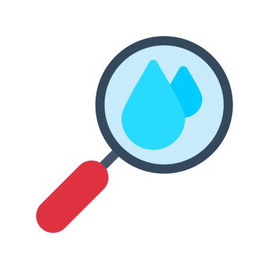 Düz Vektör Simgesi Tasarımı Bırakır