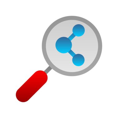 Düz Gradyan Vektör Simgesi Tasarımı Paylaş