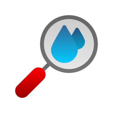 Düz Gradyan Vektör Simgesi Tasarımı Bırakır