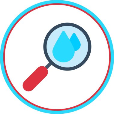 Düz Çember Vektör Simgesi Tasarımı Bırakır