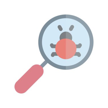 Hata Düz Işık Vektörü Simgesi Tasarımı