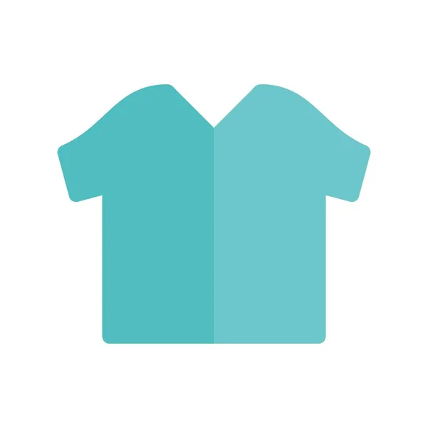 Shirt Flat Light Vector Icon Desig — Stock Vector