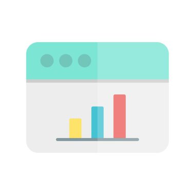 kar Düz Işık Vektörü Simgesi Tasarımı