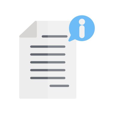 Belge Düz Işık Vektörü Simgesi Tasarımı