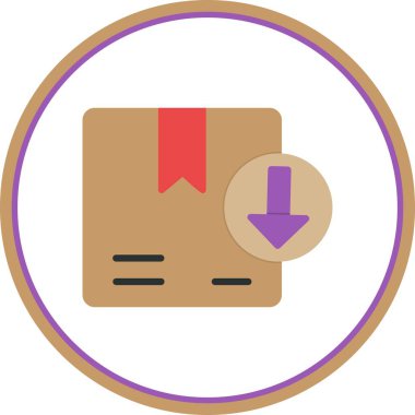 Düz Çember Vektör Simgesi Tasarımı İndir