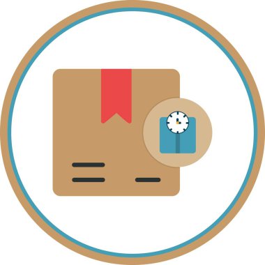 Wight Düz Çember Vektör Simgesi Tasarımı