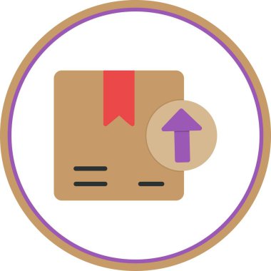 Düz Çember Vektör Simgesi Tasarımı Yükle