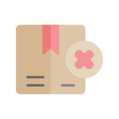 Düz Işık Vektörü Simgesi Tasarımı İptal Et