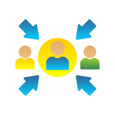 Düz Gradyan Vektör Simgesi Tasarımı Seç