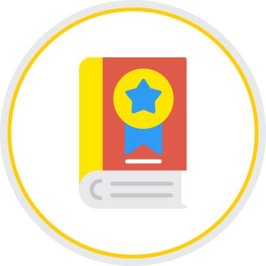 Çok Satanlar Düz Çember Vektörü Simge Tasarımı