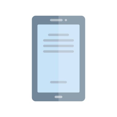 Ebook Düz Işık Vektörü Simgesi Tasarımı