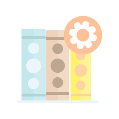 Mekanik Düz Işık Vektörü Simgesi Tasarımı