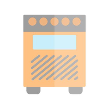 Yükseltici Düz Işık Vektörü Simgesi Tasarımı