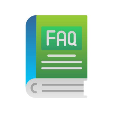 Eğitim Düz Gradyan Vektör Simgesi Tasarımı