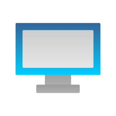 Düz Gradyan Vektör Simgesi Tasarımı İzle