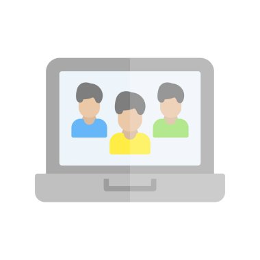 Düzen Düz Işık Vektörü Simgesi Tasarımı