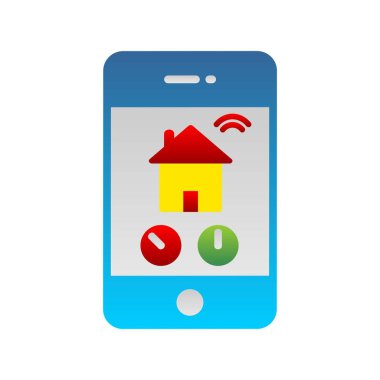 Düz Gradyan Vektör Simgesi Tasarımı Kontrolü