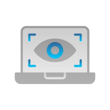 casus Düz Gradyan Vektör Simgesi Tasarımı