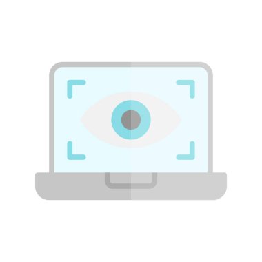 casus Düz Işık Vektör Simgesi Tasarımı