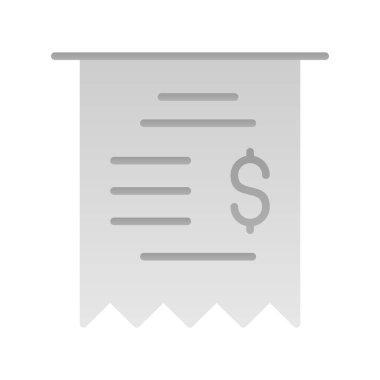 Düz Gradyan Vektör Simgesi Tasarımı