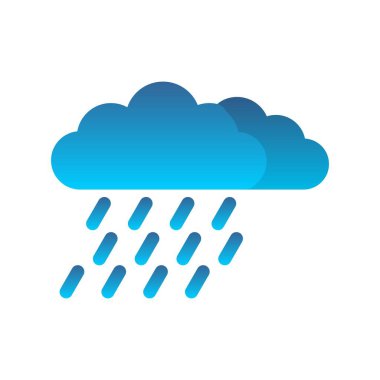 Düz Düz Gradyan Vektör Simgesi Tasarımı