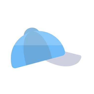 Kaptan Düz Işık Vektörü Simgesi Tasarımı